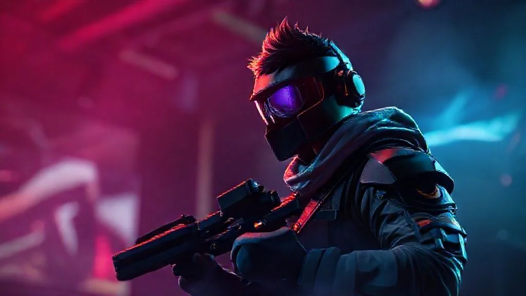 A breathtaking cosmic battle scene or futuristic city vista representing Phantom Forge Shift