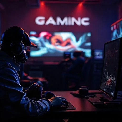 Stylized cosmic storm or anomaly event